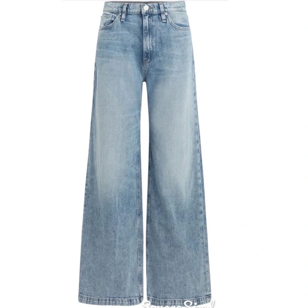 Hudson Jeans Jodie High Waist Wide Leg Jeans - Picture 5 of 12